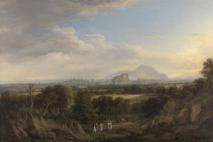Een Uitzicht op Edinburgh vanuit het Westen, c.1822-26