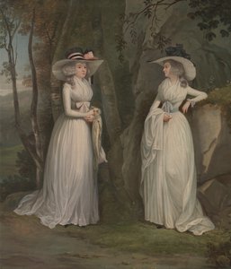 Eleanor en Margaret Ross door Alexander Nasmyth