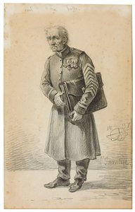 Een veteraan van het keizerlijke Russische leger, 1837