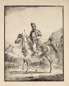 Pers op paard, 1820