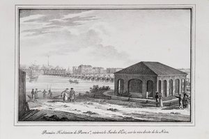 Hut van Peter de Grote uit de serie Zichten van Sint-Petersburg