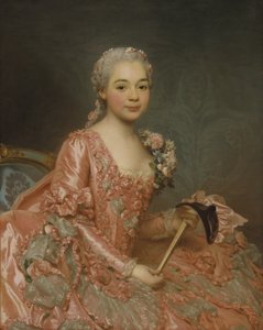 Barones de Neubourg-Cromière, 1756 door Alexander Roslin
