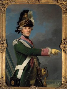 Portret van Louis de France, zoon van Lodewijk XV door Alexander Roslin