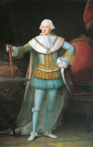 Portret van Victor Amadeus III van Sardinië door Alexander Roslin