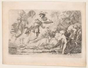 Perseus en de slapende Medusa