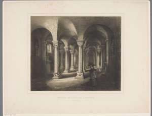 Crypte van abdijkerk Rolduc