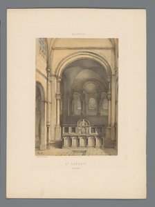 Interieur van Sint-Servaasbasiliek te Maastricht