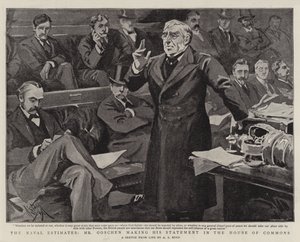 De marinebegroting, de verklaring van Mr. Goschen in het Lagerhuis