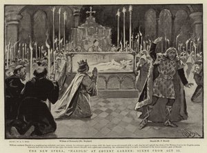 De Nieuwe Opera, Harold, in Convent Garden, Scène uit Act II