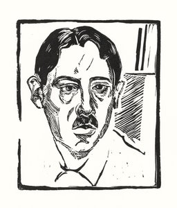 Zelfportret door Alexander Vasilyevich Shevchenko