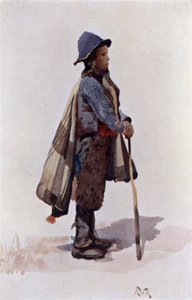 Een Herderjongen van Andalusië door Alexander Wallace Rimington