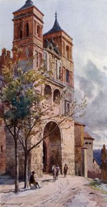Puerta Del Cambron, Toledo door Alexander Wallace Rimington