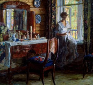 Interieur door Alexander Wiktorowitsch Morawow