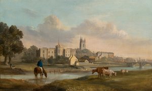 Cardiff vanuit het westen