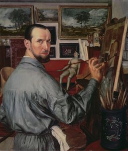 Zelfportret, 1917
