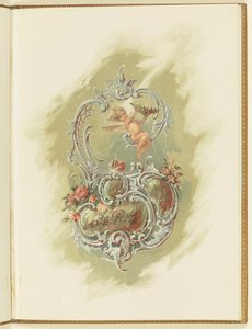 Programma voor het ballet La Perle door Marius Petipa en Riccardo Drigo door Alexander von Hohen