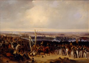 Het Izmailovsky Regiment in de Slag bij Borodino 1812, 1840s