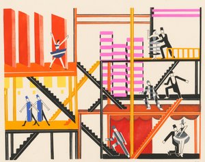 Scenografie uit de portfolio Décors de Théâtre, 1930