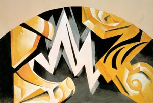 Decorontwerp voor de uitvoering Moskou, Kamerny-Theater, 17 mei 1921