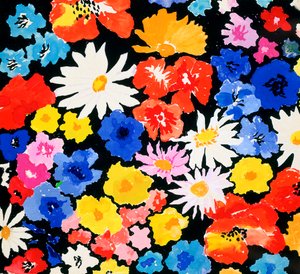 Decoratieve compositie boeket bloemen, 20e eeuw