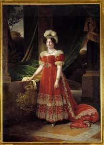 Portret van de hertogin van Angouleme Marie Therese Charlotte van Frankrijk bekend als Madame Royale