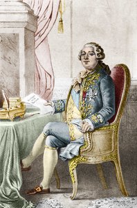 Portret van Lodewijk XVI, koning van Frankrijk