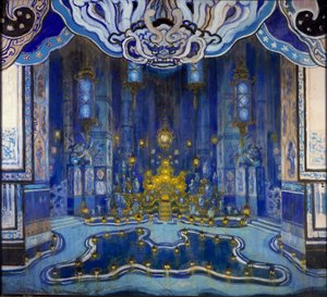 Ontwerp voor het decor van 
