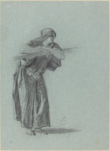 De vrouw in het "Hooglied" door Alexandre Bida