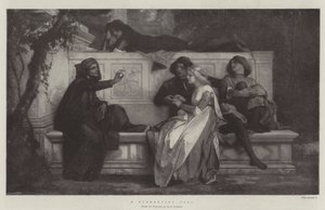 Een Florentijnse Dichter door Alexandre Cabanel