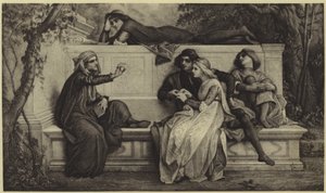 Een Florentijnse dichter door Alexandre Cabanel