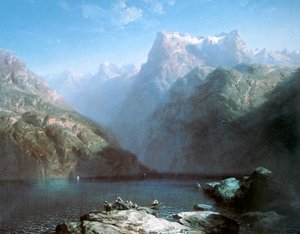 Duits: Der Vierwaldstättersee (Symphonie en bleu)