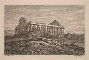 Ruïnes in Paestum