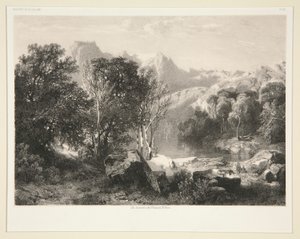 Souvenir van het meer van Luzern