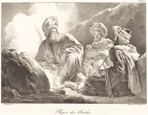 Rust van de Arabieren door Alexandre Evariste Fragonard