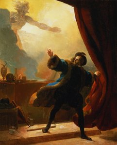 Het fatale uur: Fantastisch onderwerp door Alexandre Evariste Fragonard