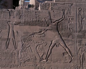 Egypte - Oud Thebe (UNESCO Werelderfgoedlijst) door Nicolas Toussaint Charlet