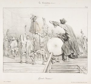 Grands Sauteurs!, uit La Caricature, 1823-60