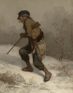 De stroper, ca. 1847 door Alexandre Gabriel Decamps