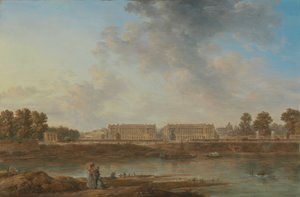 Een uitzicht op Place Louis XV