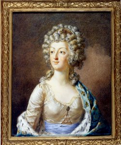 Portret van Marie Antoinette (1755-1793) Koningin van Frankrijk