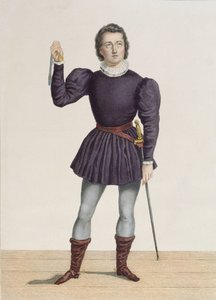 Frederick Lemaitre (1800-76) als Edgard in 