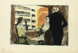 Tijdens de pauze door Alexandre Lunois