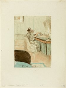 De Toilette door Alexandre Lunois