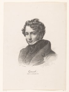 Portret van Théodore Géricault