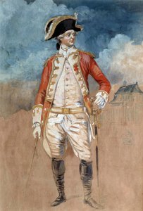 Portret van Louis Stanislas Xavier de France, Graaf van Provence (toekomstige Koning Louis XVIII) (1755-1824) door Alexandre Moitte