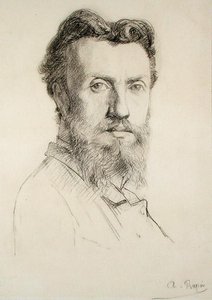 Zelfportret door Alexandre Rapin