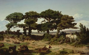 De eiken van Kertregonnec door Alexandre Sege