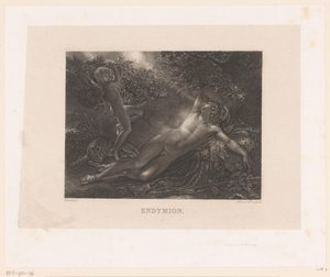 Endymion bezocht door Diana