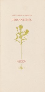 Chrysanten door Alexandre de Riquer