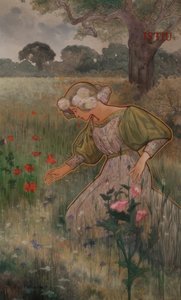 Decoratieve plafonds van de vier seizoenen: zomer (istiu) door Alexandre de Riquer